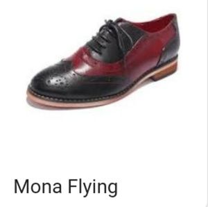 Mona Flying Oxford Androgynous Wing Tipe Shoes